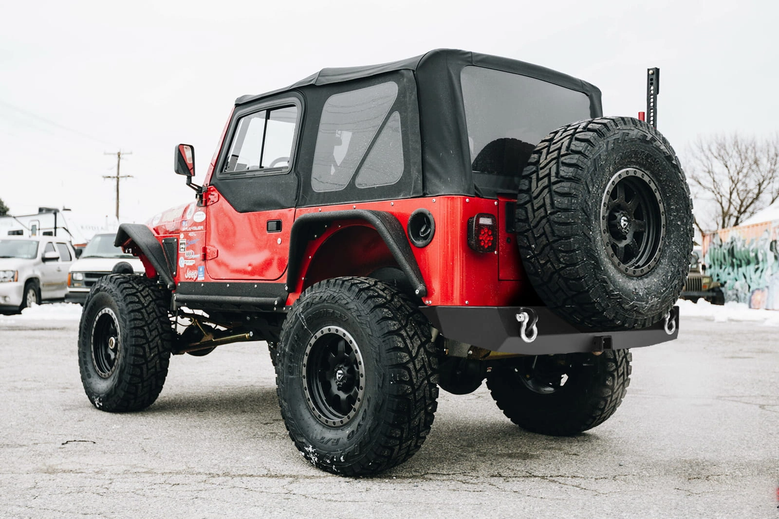 Bakfanger Jeep Wrangler YJ / TJ 1987–2006 │ Paramount Automotive