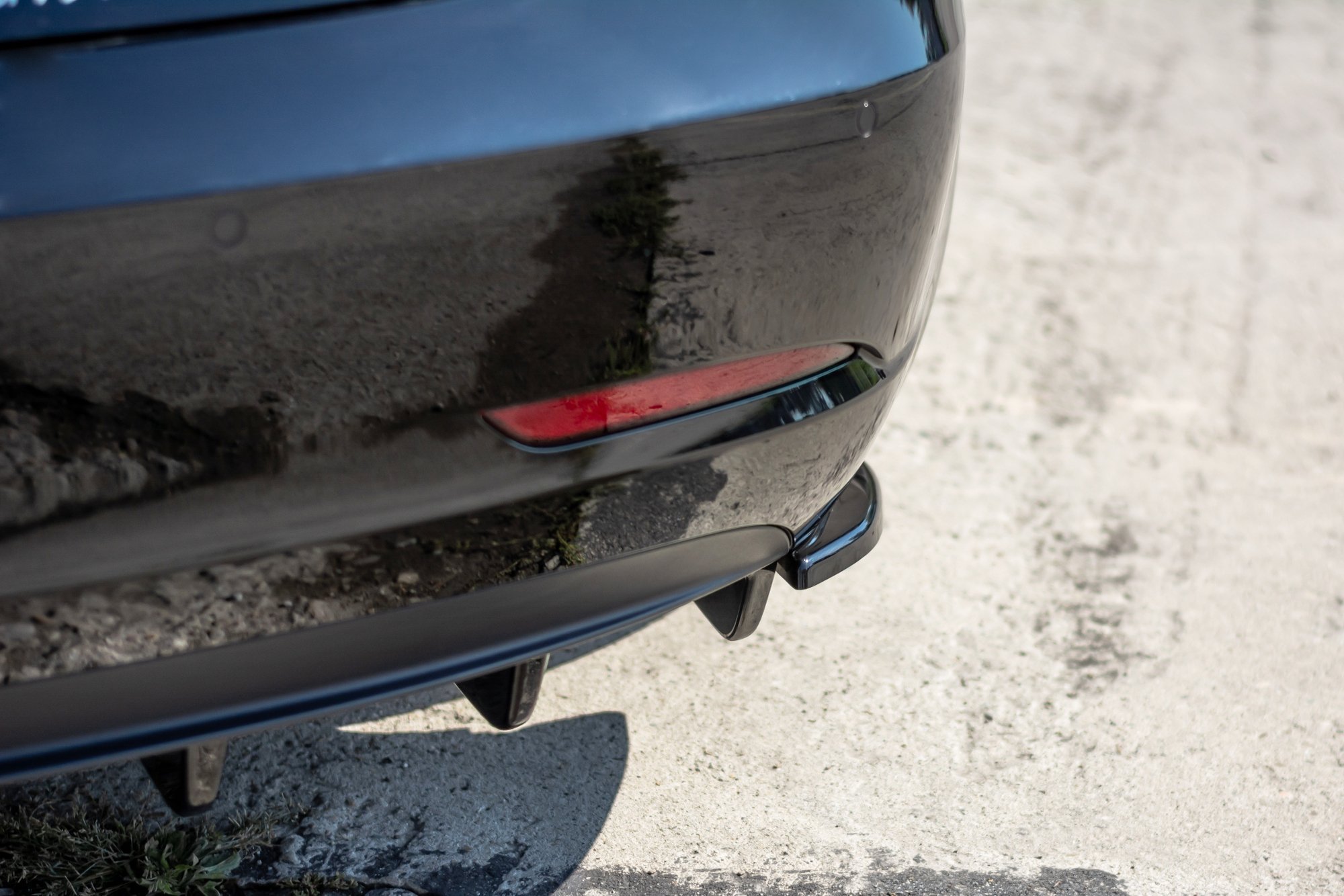 Bakfanger side lepper Tesla Model 3 2017 - 2023 │ Black – bilde 2