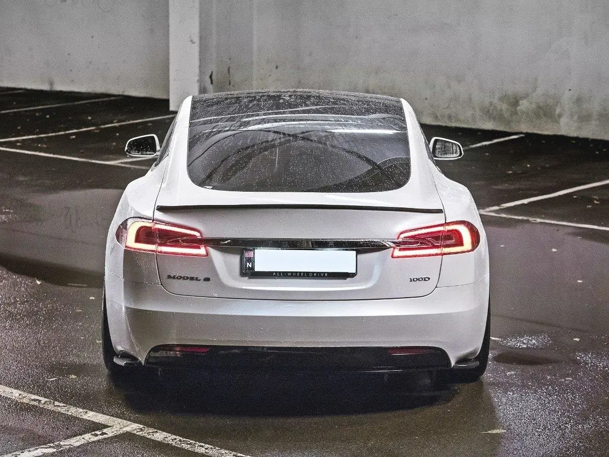 Bakfanger side lepper Tesla Model S 2016 - 2021 │ Black – bilde 2