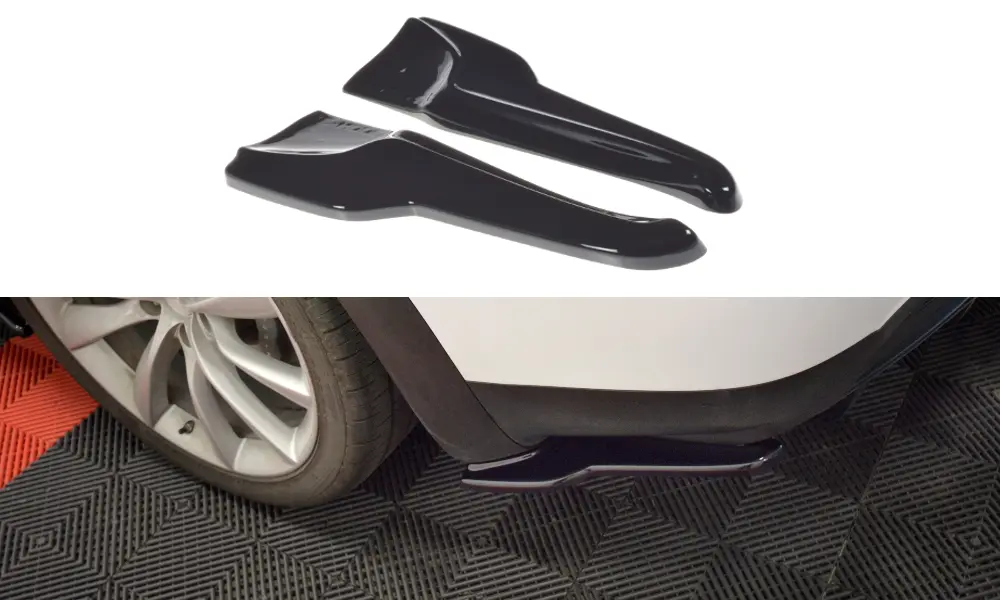 Bakfanger side lepper V.2 Tesla Model X 2015 -> │ Black