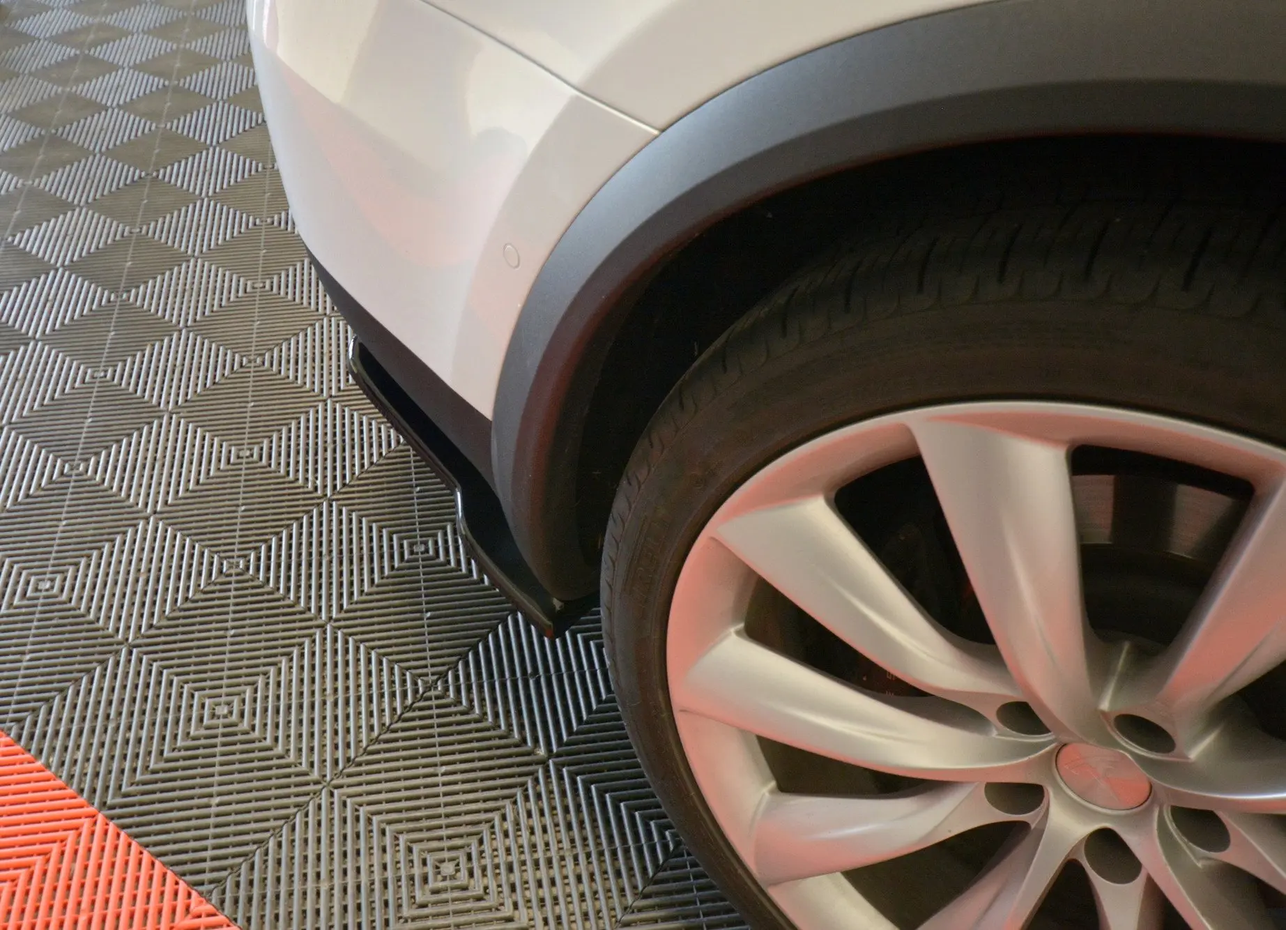 Bakfanger side lepper V.2 Tesla Model X 2015 -> │ Black – bilde 4
