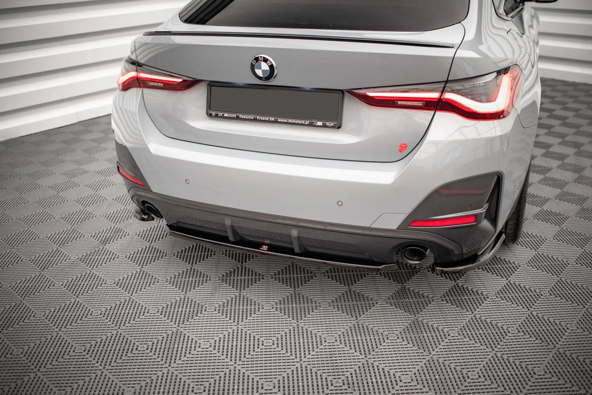 Bakfanger splitter BMW 4 Gran Coupe (G26) / BMW i4 (G26) 2021-> – bilde 2