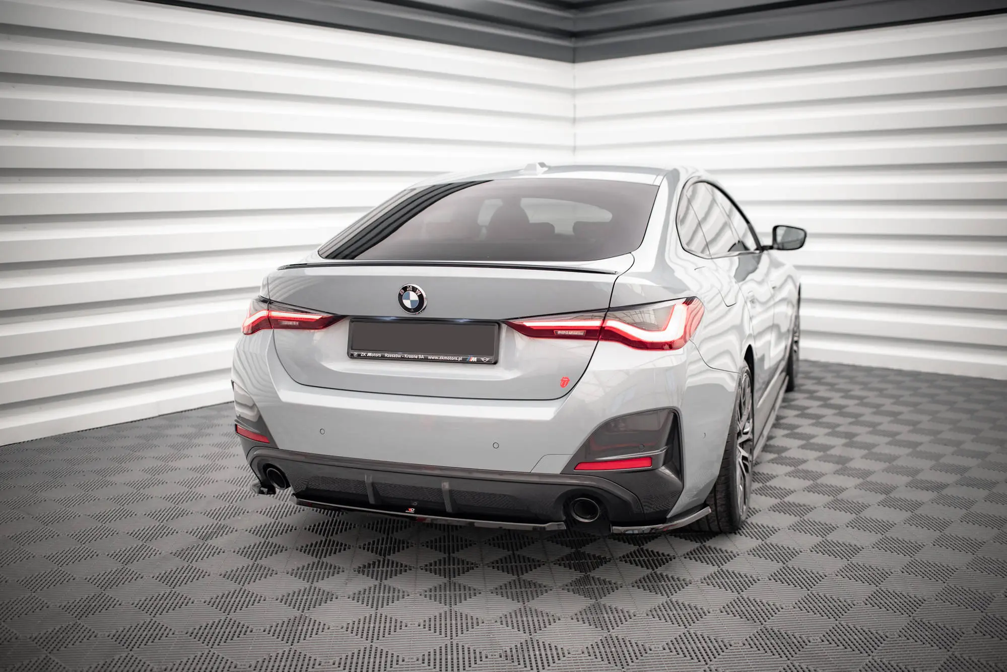 Bakfanger splitter BMW 4 Gran Coupe (G26) / BMW i4 (G26) 2021-> – bilde 3