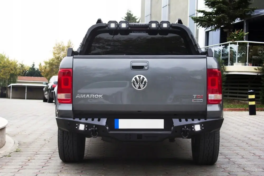 Bakfanger VW Amarok I 2012 – 2020 │ Stål 4x4 Offroad Black Edition Image 1