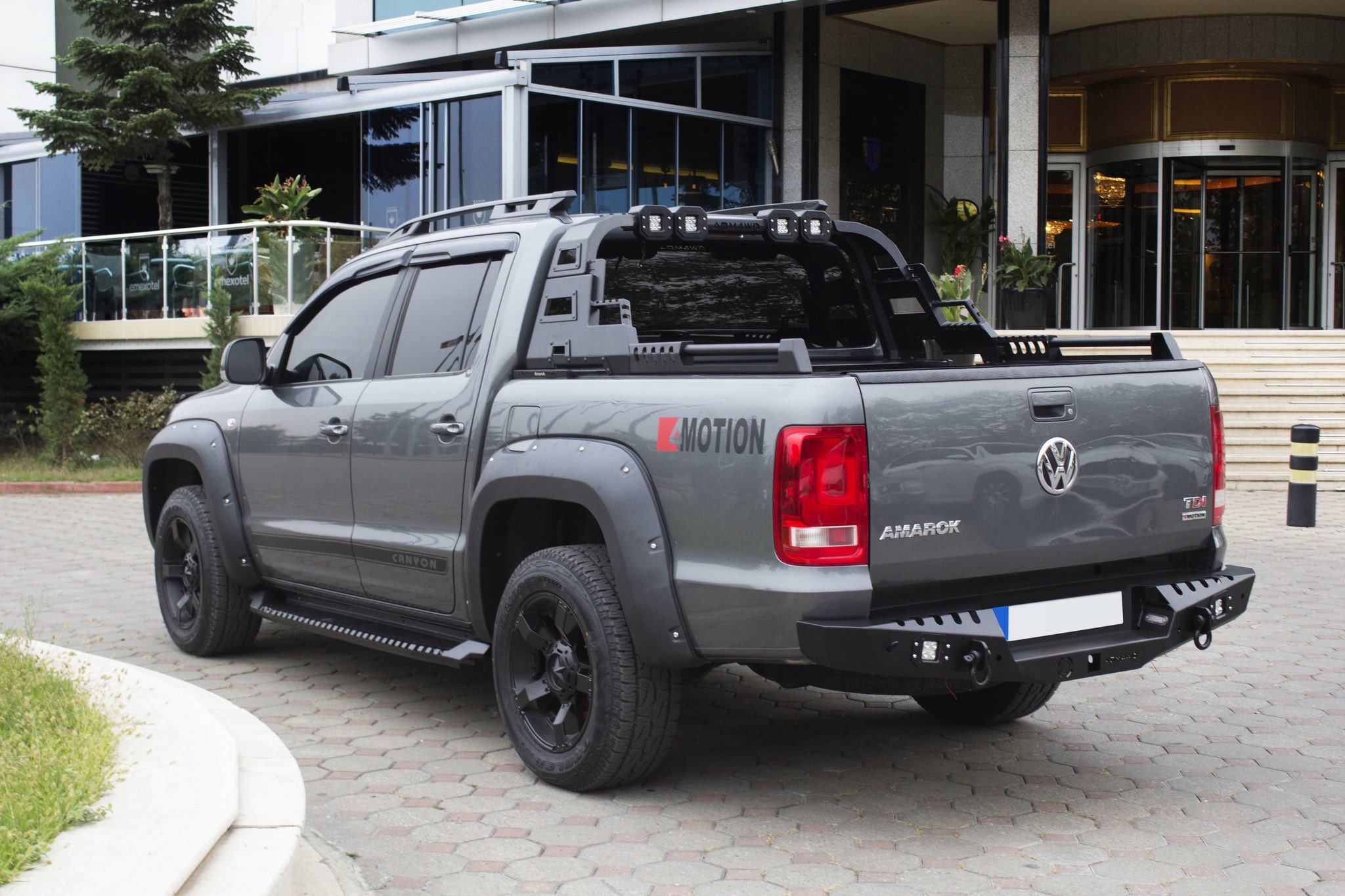 Bakfanger VW Amarok I 2012 – 2020 │ Stål 4x4 Offroad Black Edition Image 2