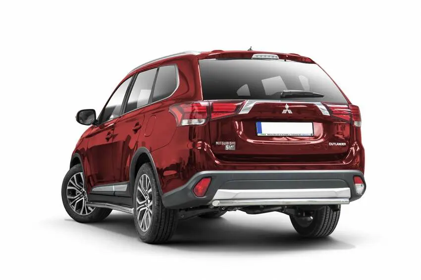 Bakfangerbeskyttelse rør nedre Mitsubishi Outlander III Facelift 2015 - 2022