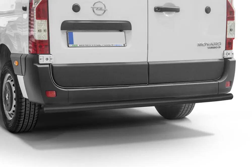 Bakfangerbeskyttelse rør nedre Opel Movano B 2019-2021  Black Edition