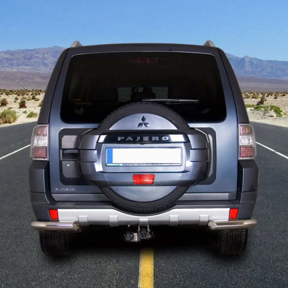 Bakfangerbeskyttelse sidebøyler nedre Mitsubishi Pajero IV 2006 - 2015