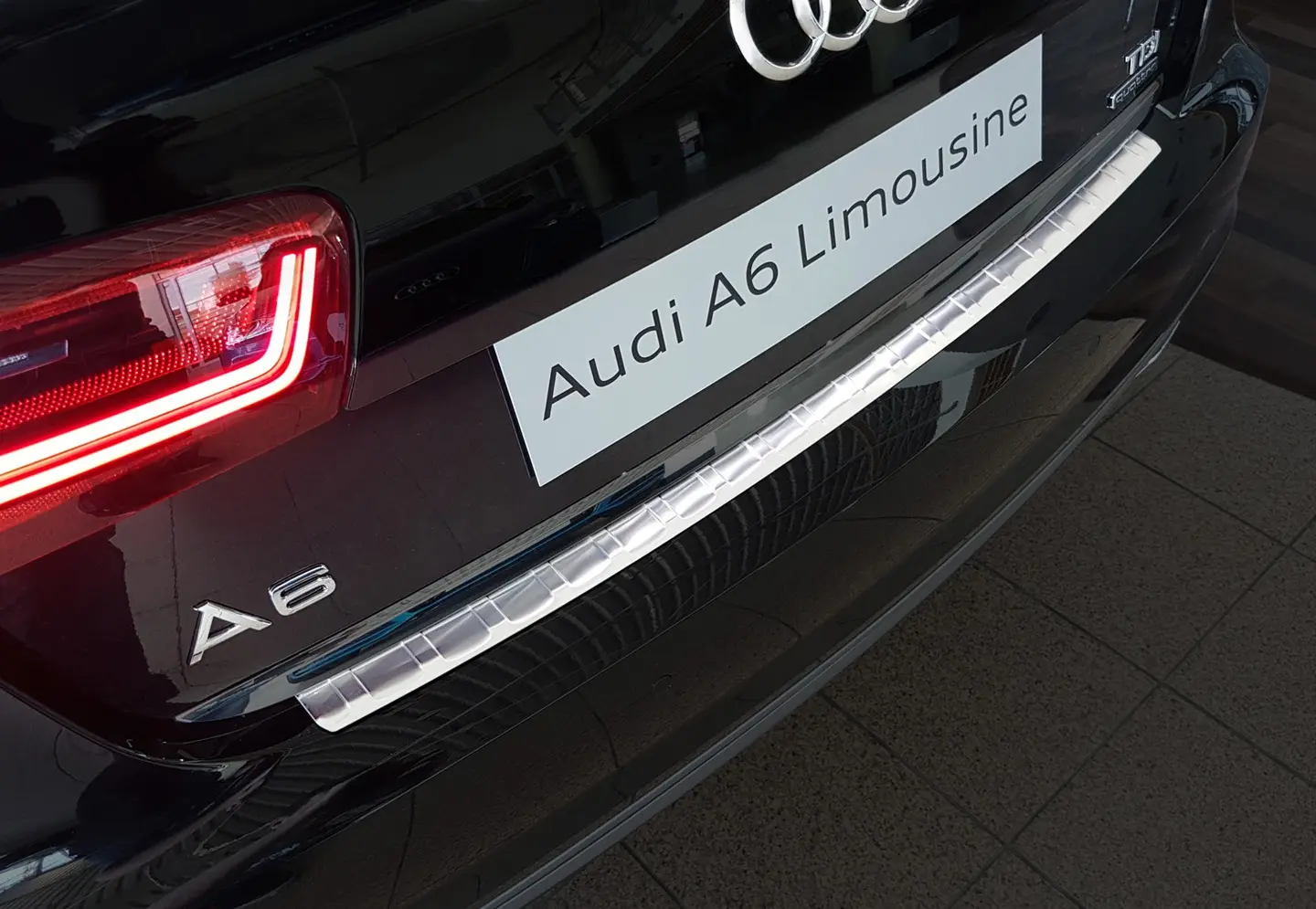 Bakfangerbeskytter Audi A6 C7 Facelift Sedan 2014 - 2018