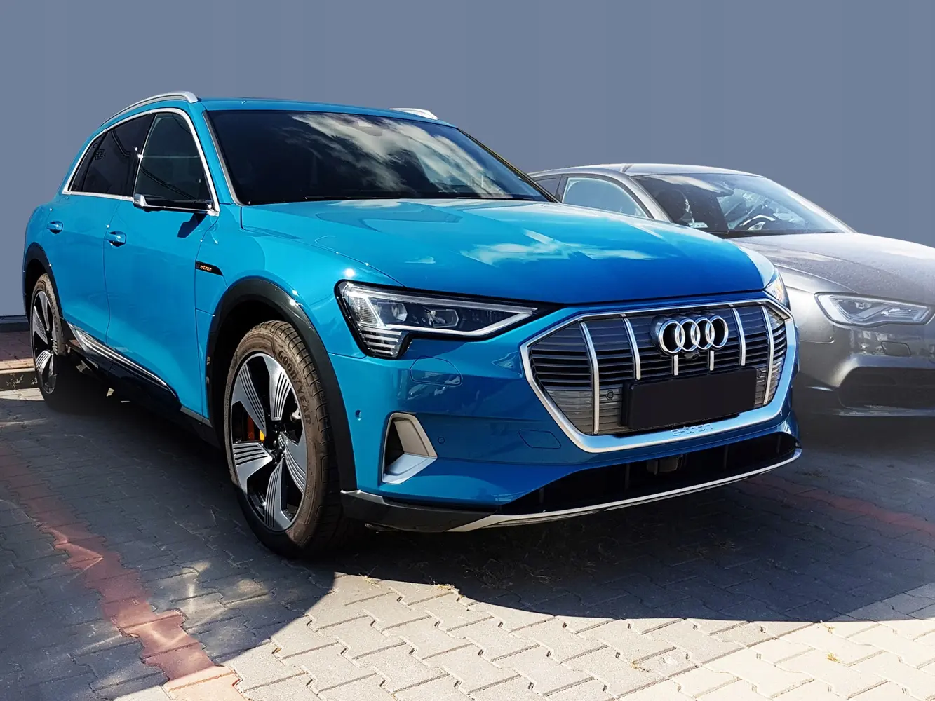 Bakfangerbeskytter Audi e-tron 2018 - 2023 / Q8 e-tron 2023 -> │ Silver – bilde 9