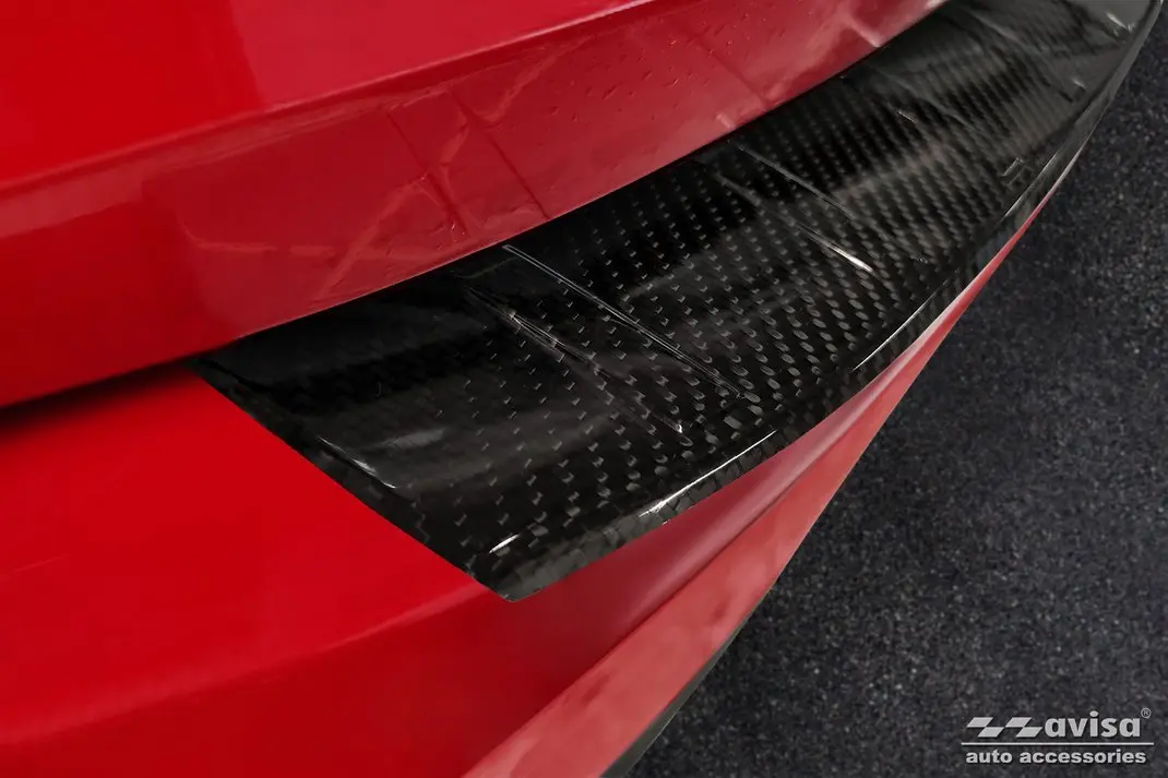Bakfangerbeskytter Audi Q3 Sportback F3 / RS Q3 Sportback F3 2018 - 2025 │ Carbon Fiber Black – bilde 4