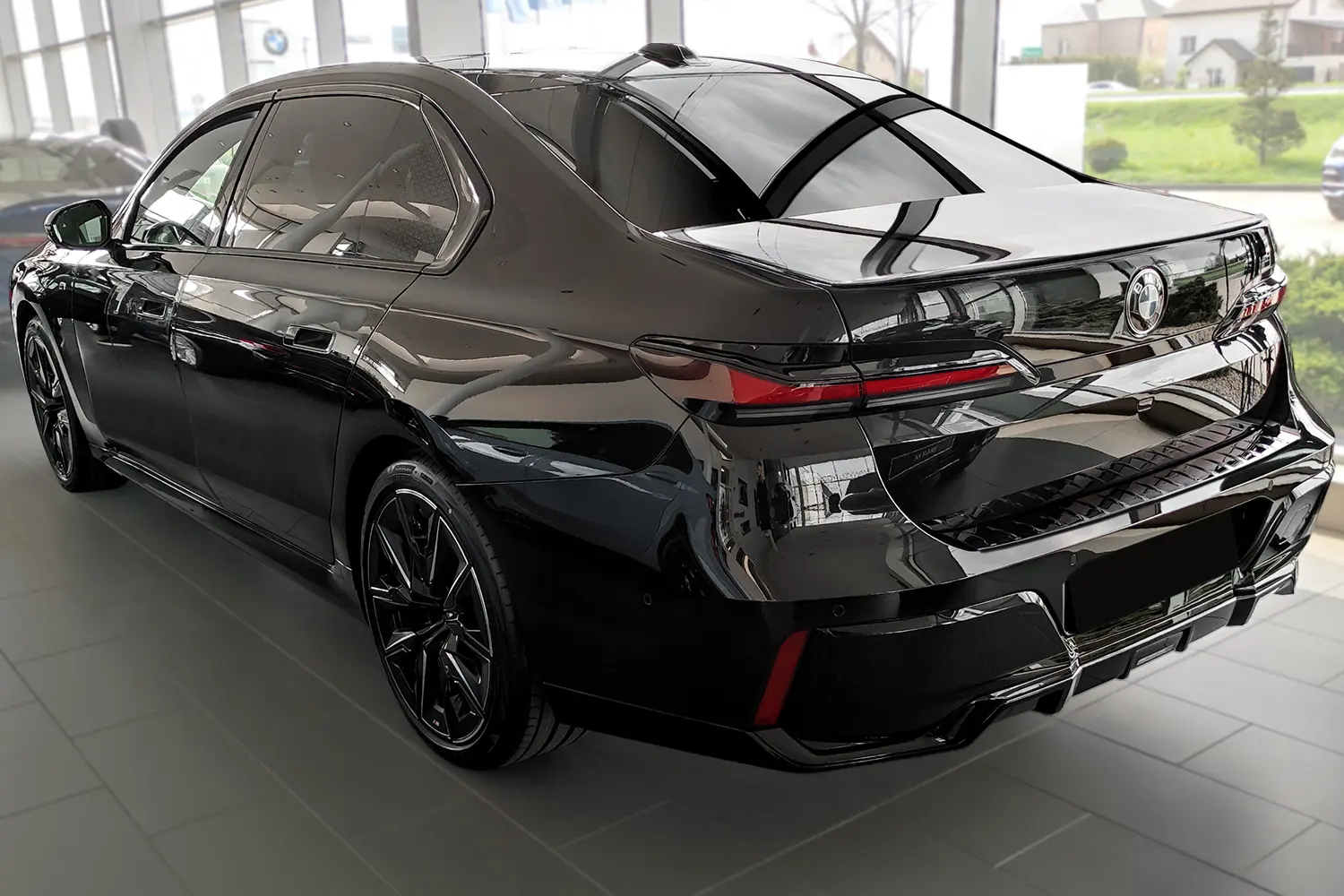Bakfangerbeskytter BMW 7 (G70) M Pakke 2022 -> | Black – bilde 7