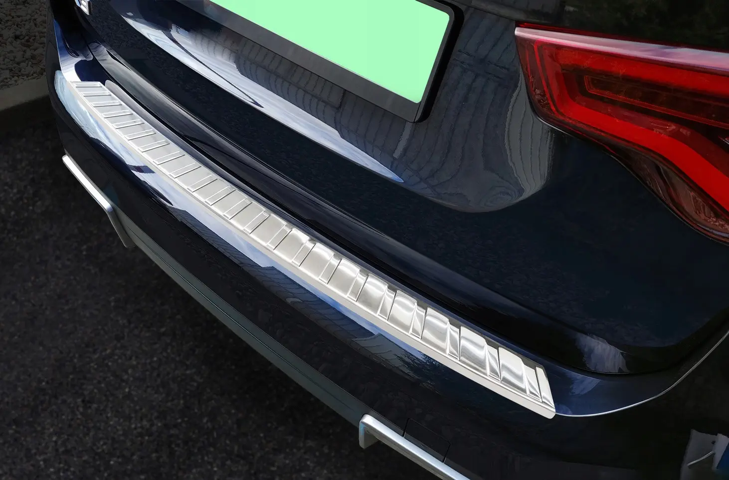 Bakfangerbeskytter BMW iX3 (G08) 2020 – 2025 │ Silver Edition