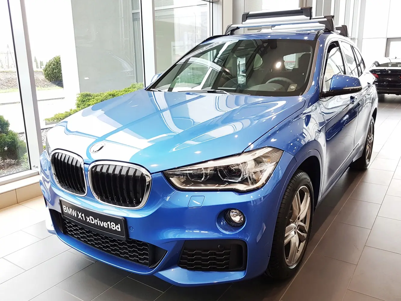 Bakfangerbeskytter BMW X1 II  F48 M-Pakke 2015->Black Edition – bilde 8