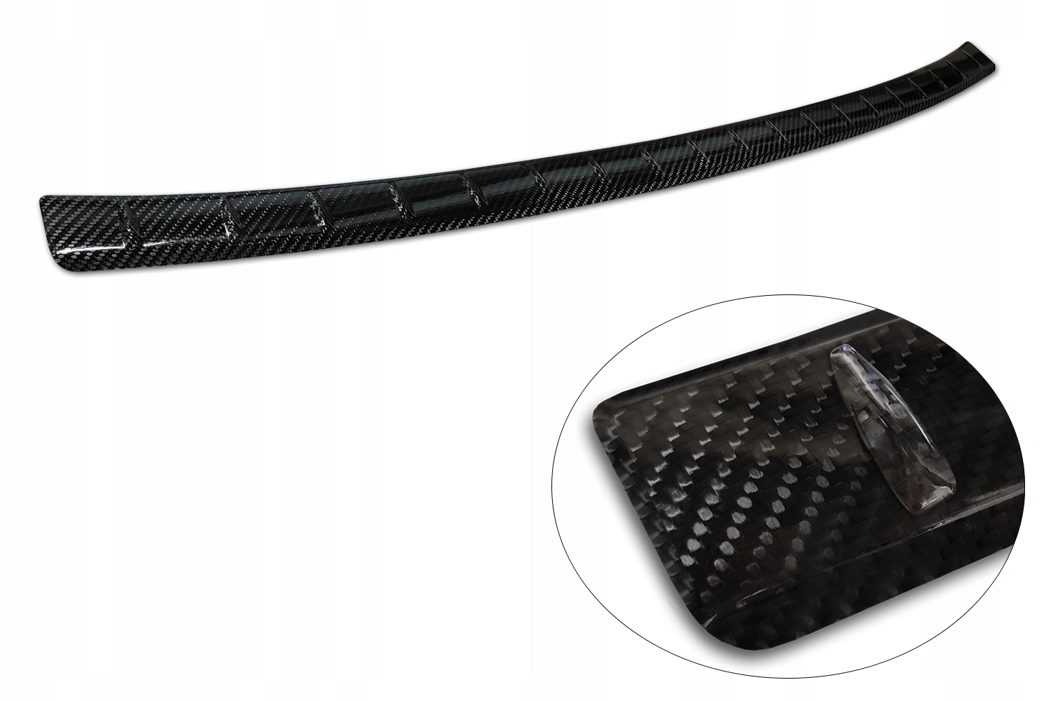 Bakfangerbeskytter BMW X1 III (U11) M-Sport 2022-> / BMW iX1 (U11 BEV) M-Sport 2022 -> | Carbon Fiber – bilde 5