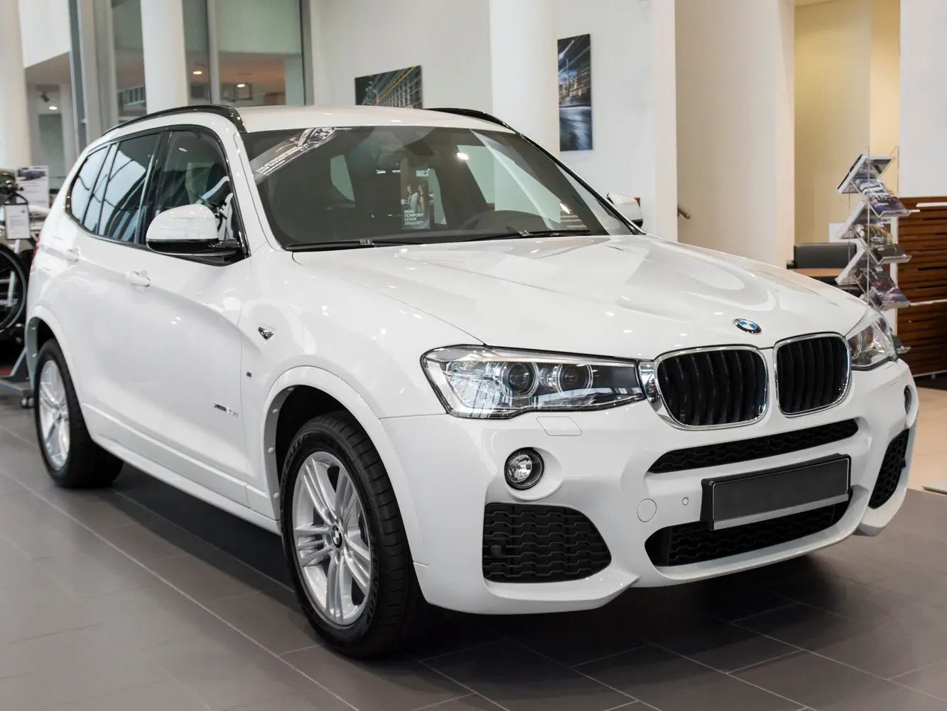 Bakfangerbeskytter BMW X3 (F25) LCI 2014 - 2017 – bilde 8