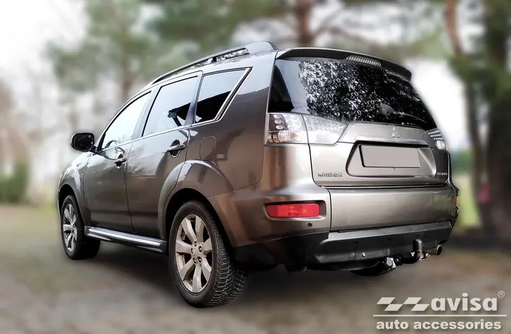 Bakfangerbeskytter Citroen C-Crosser 2007-2012 / Peugeot 4007 2007-2012 / Mitsubishi Outlander II 2006 - 2012 – bilde 9