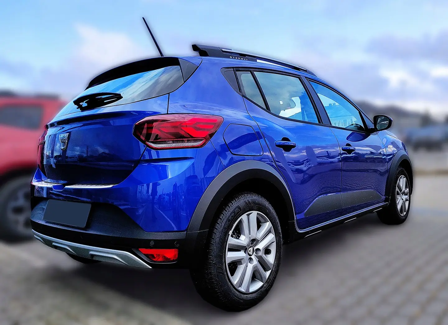 Bakfangerbeskytter Dacia Sandero III/ Sandero -Stepway HATCHBACK 2020-> – bilde 8