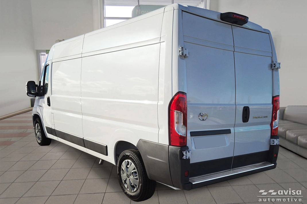 Bakfangerbeskytter Fiat Ducato / Opel Movano C /  Toyota Proace Max 2023 -> │ Sølv Steel Edition – bilde 12