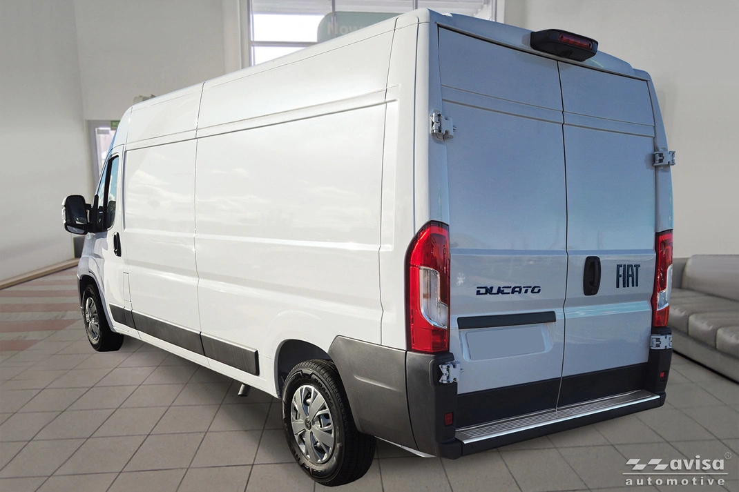 Bakfangerbeskytter Fiat Ducato / Opel Movano C /  Toyota Proace Max 2023 -> │ Sølv Steel Edition – bilde 6