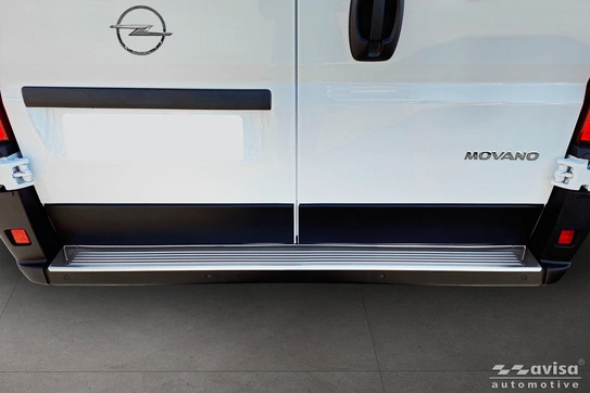 Bakfangerbeskytter Fiat Ducato / Opel Movano C /  Toyota Proace Max 2023 -> │ Sølv Steel Edition – bilde 8