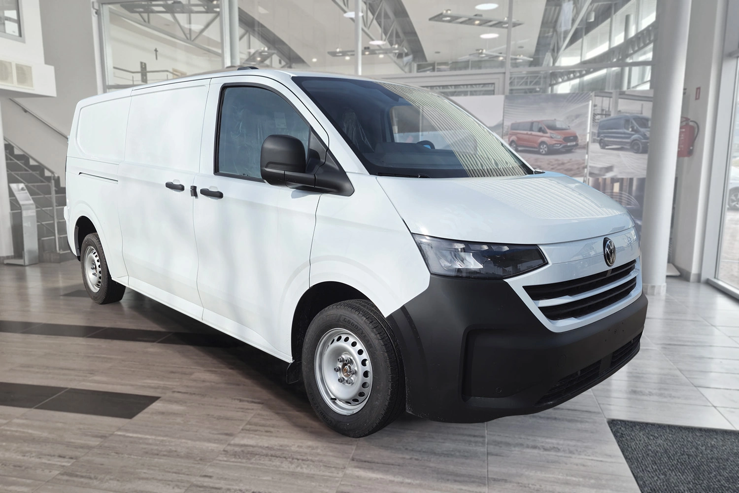 Bakfangerbeskytter Ford Transit Custom II / Tourneo Custom II 2023 -> / VW T7 Transporter 2024 -> │ Black Edition – bilde 12