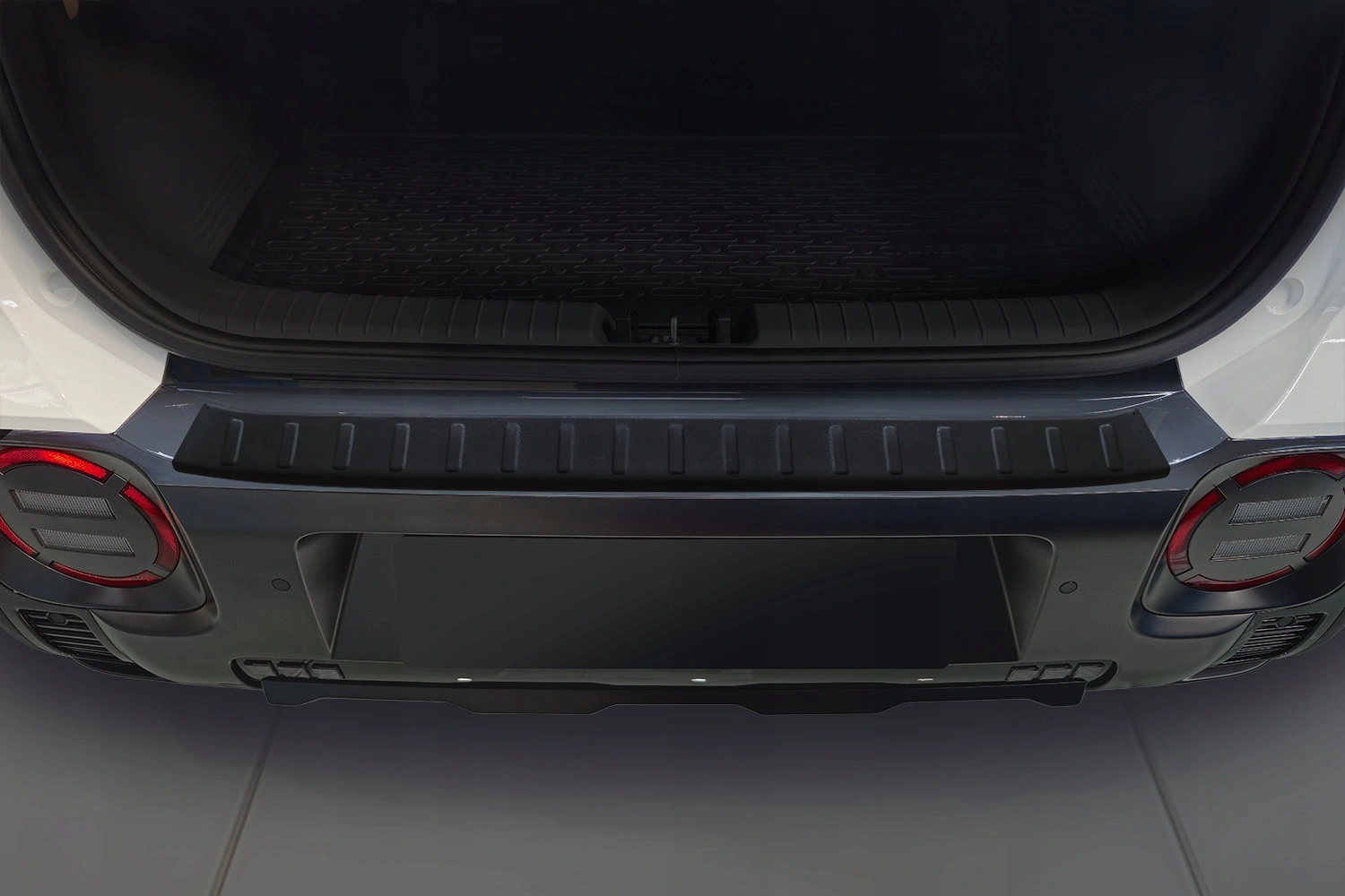Bakfangerbeskytter Hyundai Inster 2025 -> │ Black Matt Edition – bilde 2