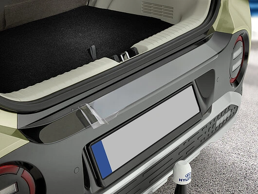 Bakfangerbeskytter Hyundai Inster 2025 -> │ Genuine® Luggage Entry Guard Transparent