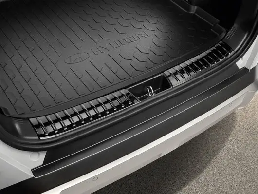 Bakfangerbeskytter Hyundai Kona Electric II 2022 -> │ Luggage Entry Guard Piano Black