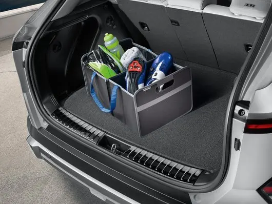 Bakfangerbeskytter Hyundai Kona Electric II 2022 -> │ Luggage Entry Guard Piano Black – bilde 4