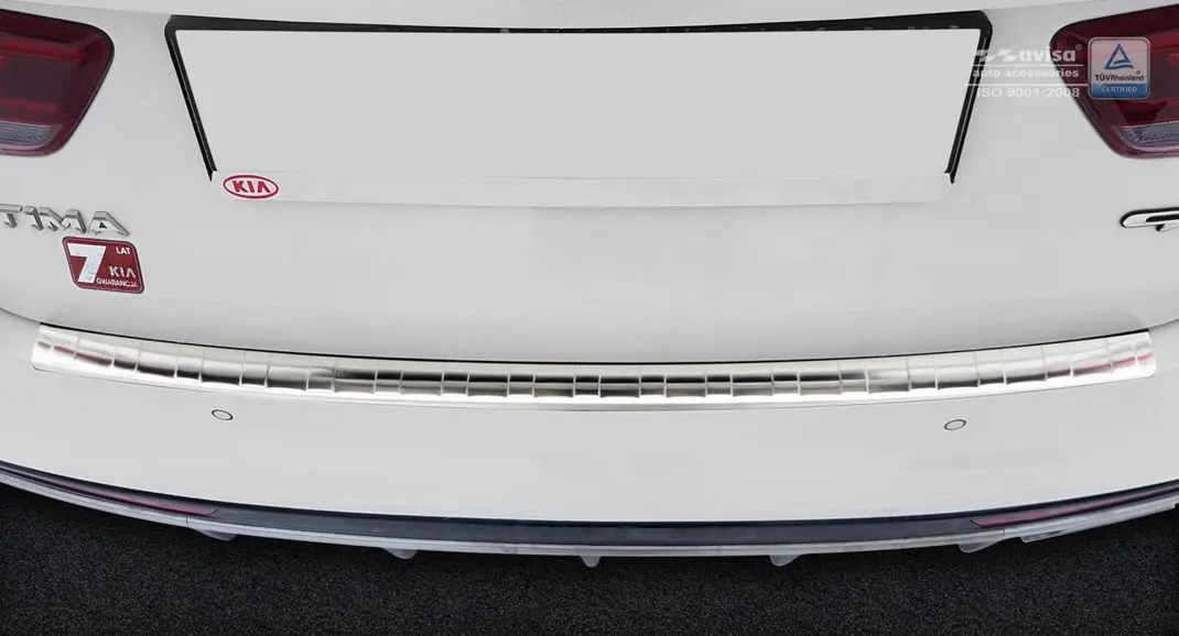 Bakfangerbeskytter KIA OPTIMA 2016-2020 / Kia Optima PHEV Hybrid 2015-2020 Silver (Sedan) – bilde 2