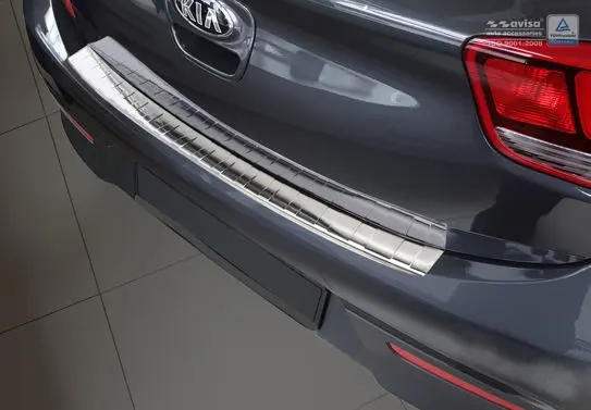 Bakfangerbeskytter Kia Rio IV Hatchback 2016 - 2023 │ Silver Edition
