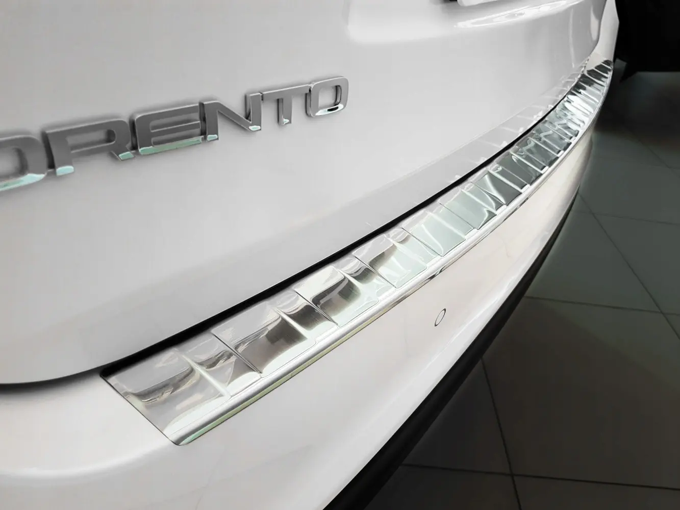 Bakfangerbeskytter Kia Sorento III 2017 - 2020 │ Silver Edition – bilde 2