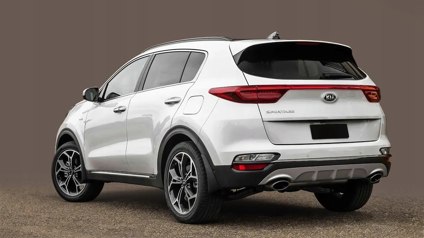 Bakfangerbeskytter Kia Sportage IV Facelift 2018 - 2021 │ Silver Edition – bilde 8