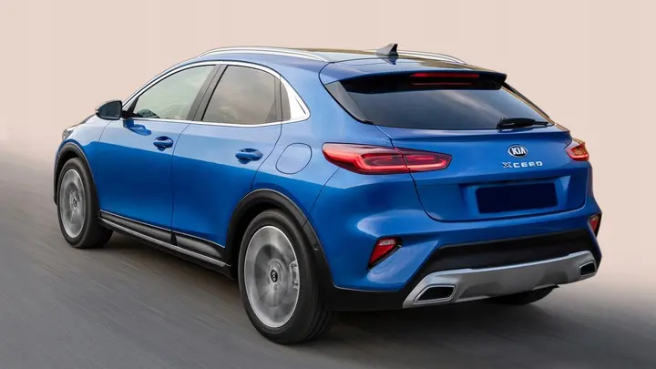 Bakfangerbeskytter Kia XCeed 2019->  Silver Edition – bilde 9