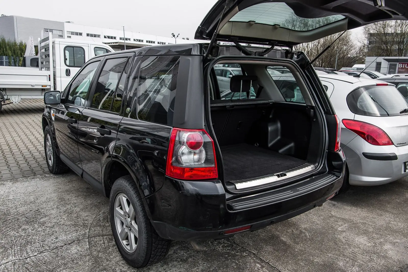 Bakfangerbeskytter Land Rover Freelander II 2006-2015 Silver Edition