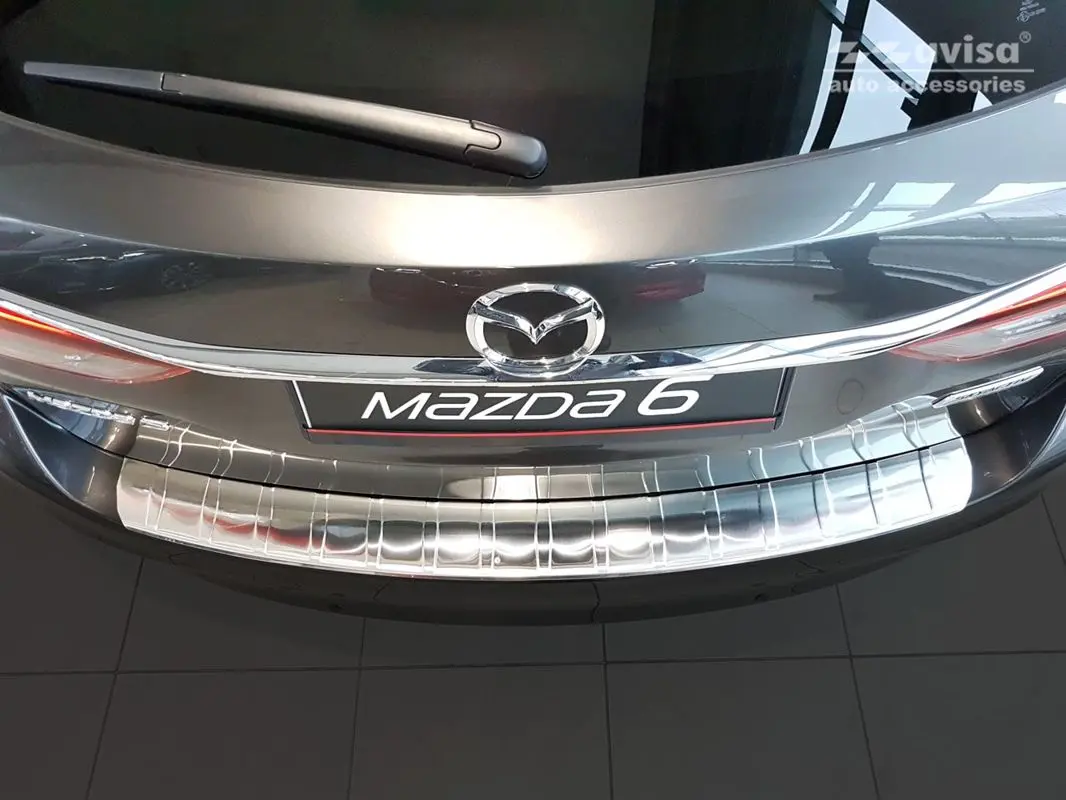 Bakfangerbeskytter Mazda 6 III (GJ/GL) Stasjonsvogn 2012 - 2024 │ Silver Edition