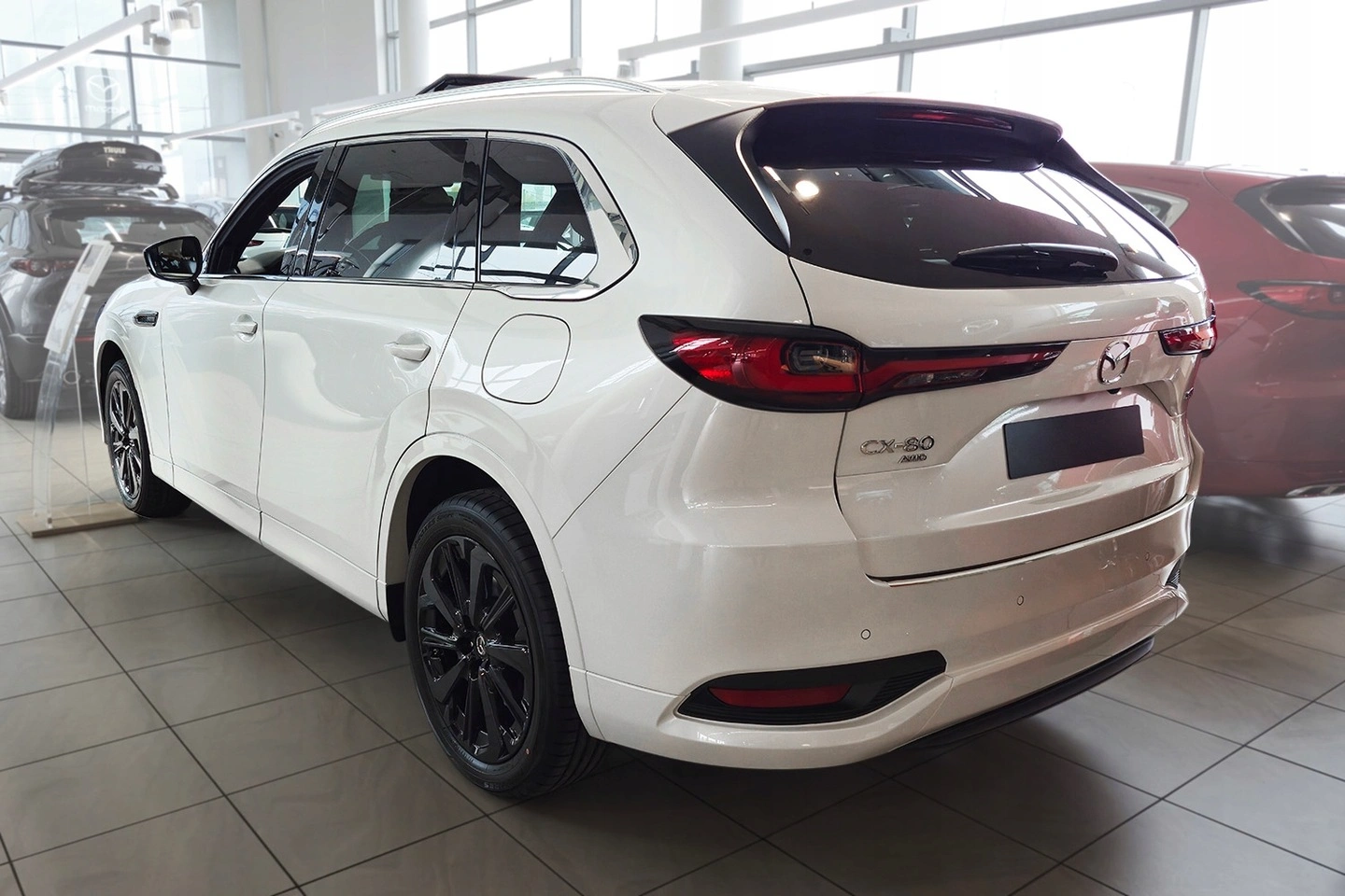Bakfangerbeskytter Mazda CX-80 2024 -> │ Silver Edition – bilde 4
