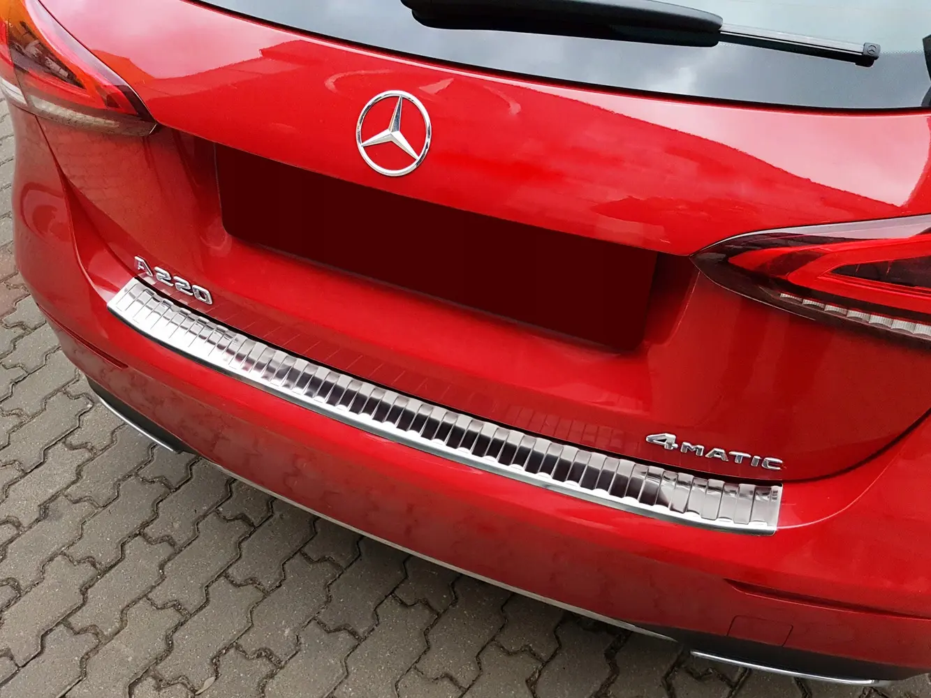 Bakfangerbeskytter Mercedes-Benz A IV W177 2018-> Silver Edition – bilde 4