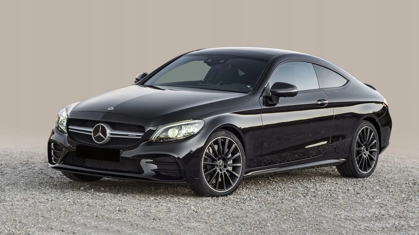 Bakfangerbeskytter Mercedes-Benz C-Class II C-205 AMG Coupe 2016-> Black Edition – bilde 8