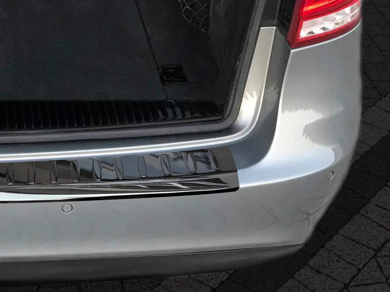 Bakfangerbeskytter Mercedes-Benz E (S212) Stasjonsvogn 2013 - 2016 (facelift) Black Mirror – bilde 3