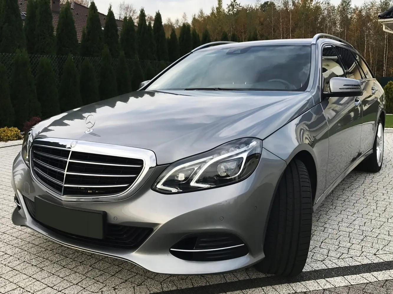 Bakfangerbeskytter Mercedes-Benz E (S212) Stasjonsvogn 2013 - 2016 (facelift) Black Mirror – bilde 7