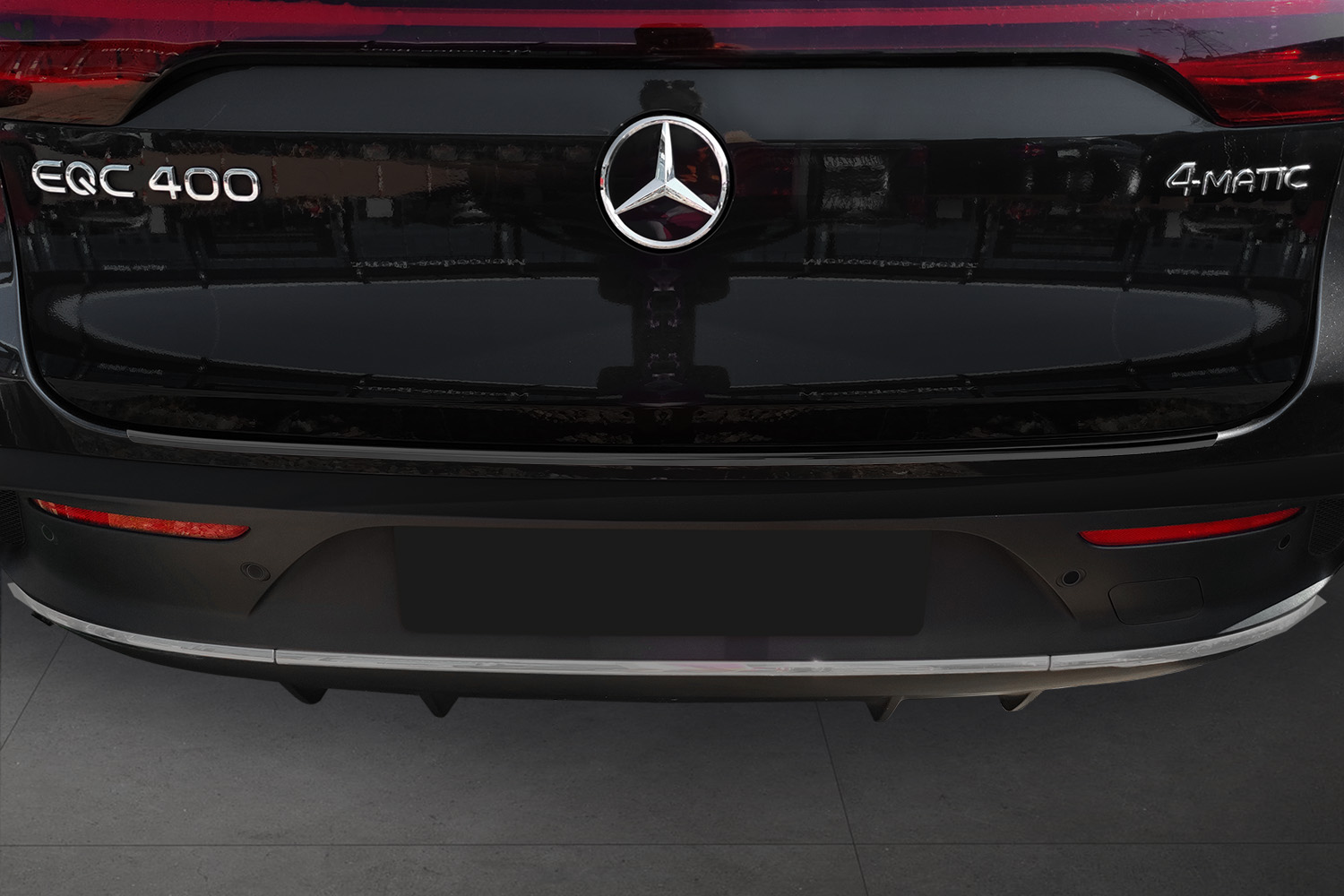 Bakfangerbeskytter Mercedes-Benz EQC (N293) 2019 - 2023 │ Black Edition – bilde 4