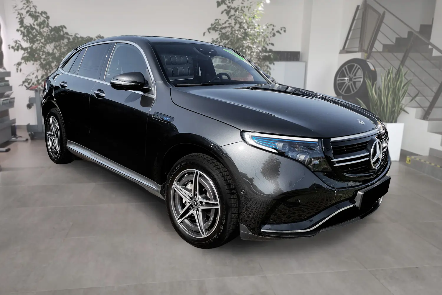 Bakfangerbeskytter Mercedes-Benz EQC (N293) 2019 - 2023 │ Silver Edition – bilde 8