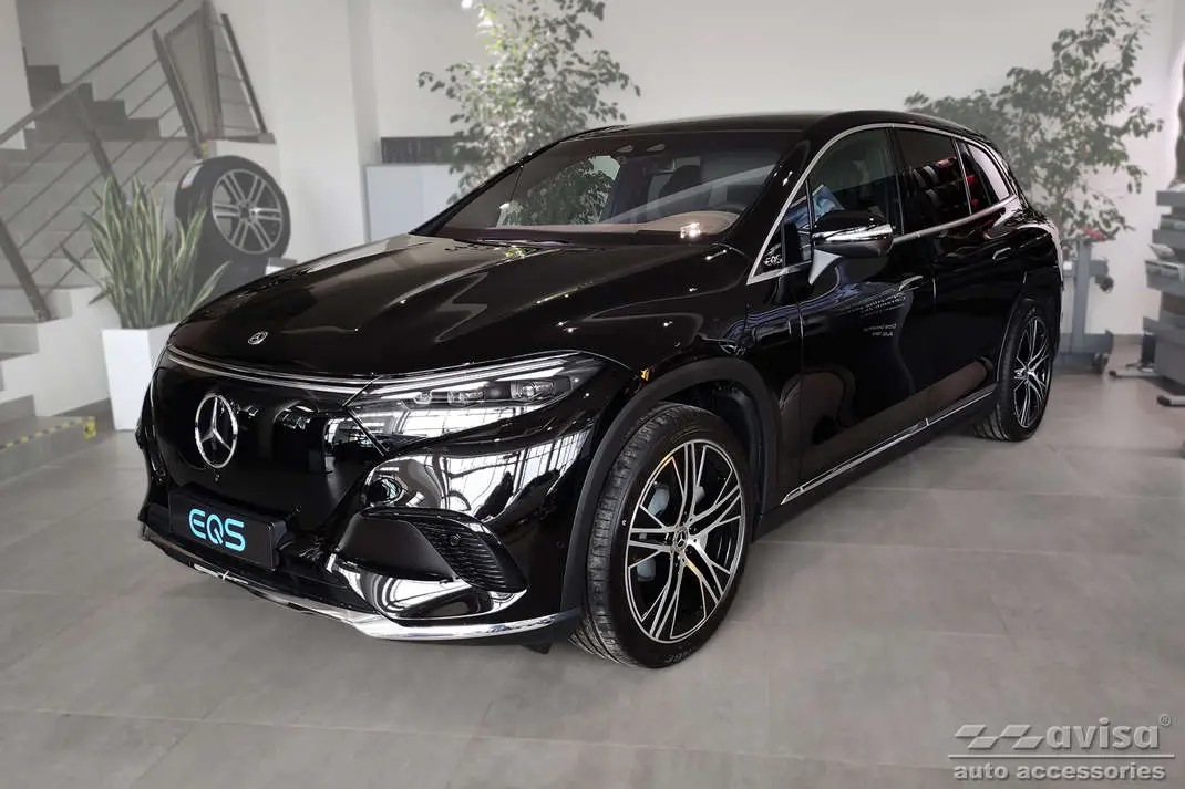 Bakfangerbeskytter Mercedes-Benz EQS SUV (X296) 2022 -> │ Black Edition – bilde 8