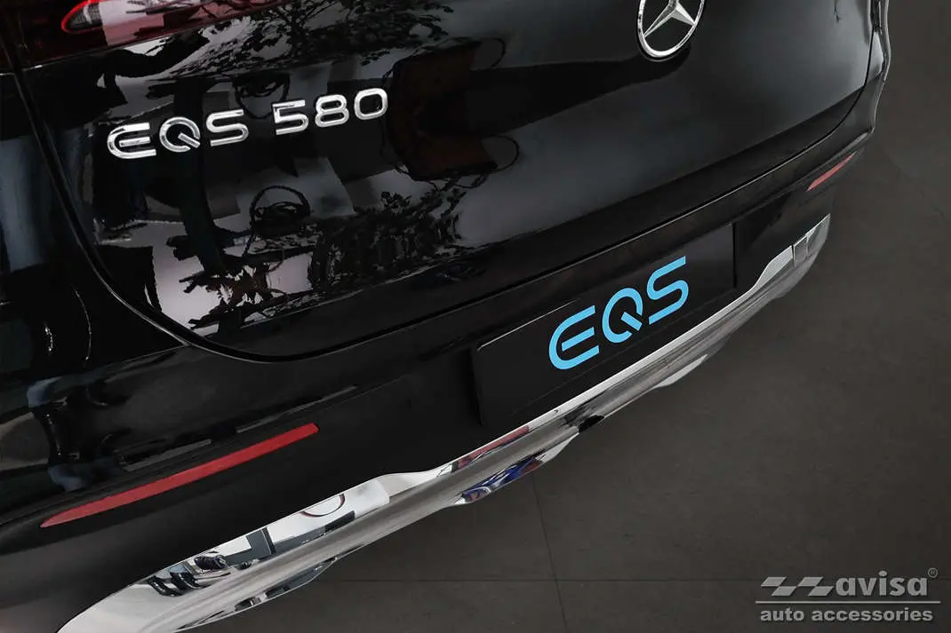 Bakfangerbeskytter Mercedes-Benz EQS SUV (X296) 2022 -> │ Chrome Edition – bilde 4