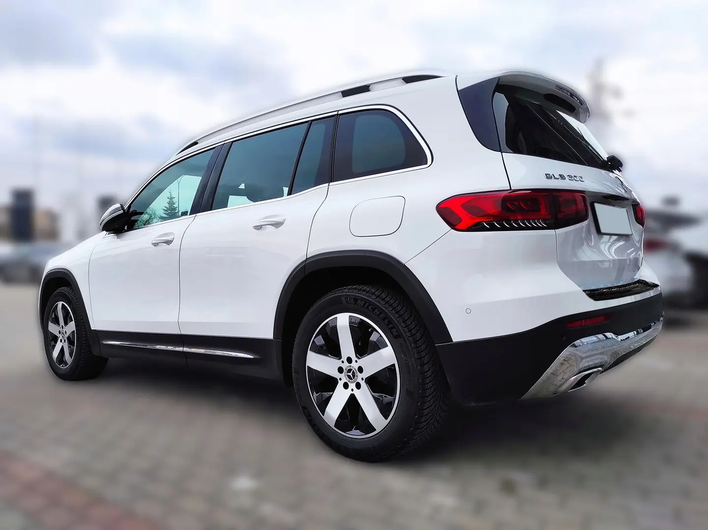 Bakfangerbeskytter Mercedes-Benz GLB-Class X247 2019 - 2026 Black Editon – bilde 10