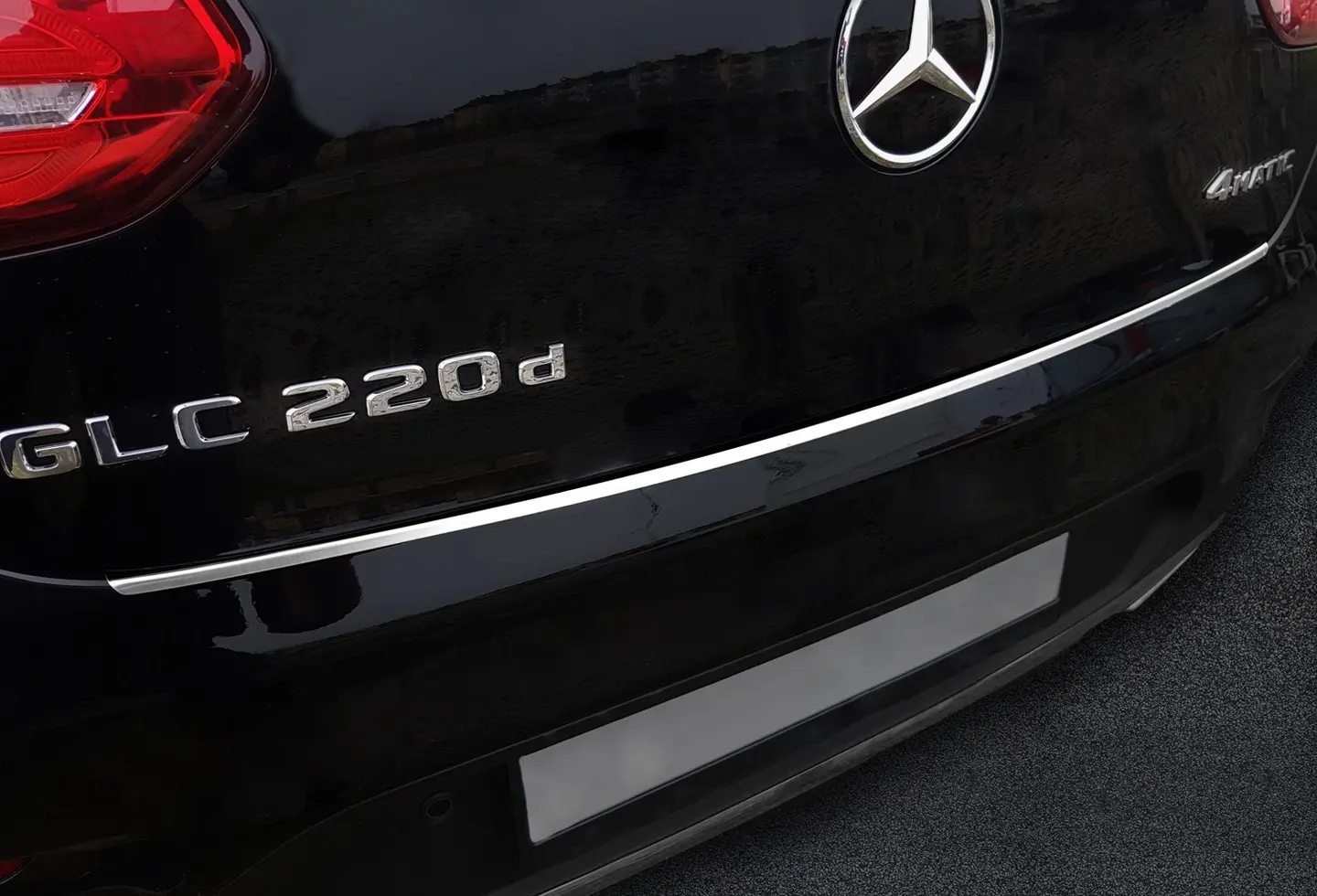 Bakfangerbeskytter Mercedes-Benz GLC Coupe (C253) 2016 - 2023 │ Silver Editon – bilde 4