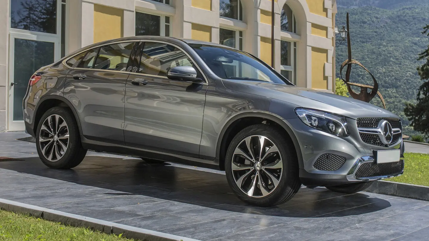 Bakfangerbeskytter Mercedes-Benz GLC Coupe (C253) 2016 - 2023 │ Silver Editon – bilde 9