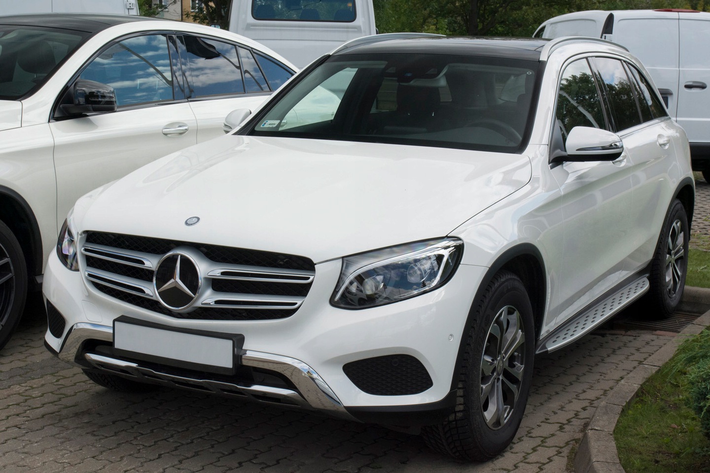 Bakfangerbeskytter Mercedes-Benz GLC (X253) 2015 - 2022 | Black Editon – bilde 8